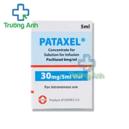 Pataxel 100mg/16,7ml Vianex - Thuốc  điều trị ung thư buồng trứng, ung thư vú, phổi